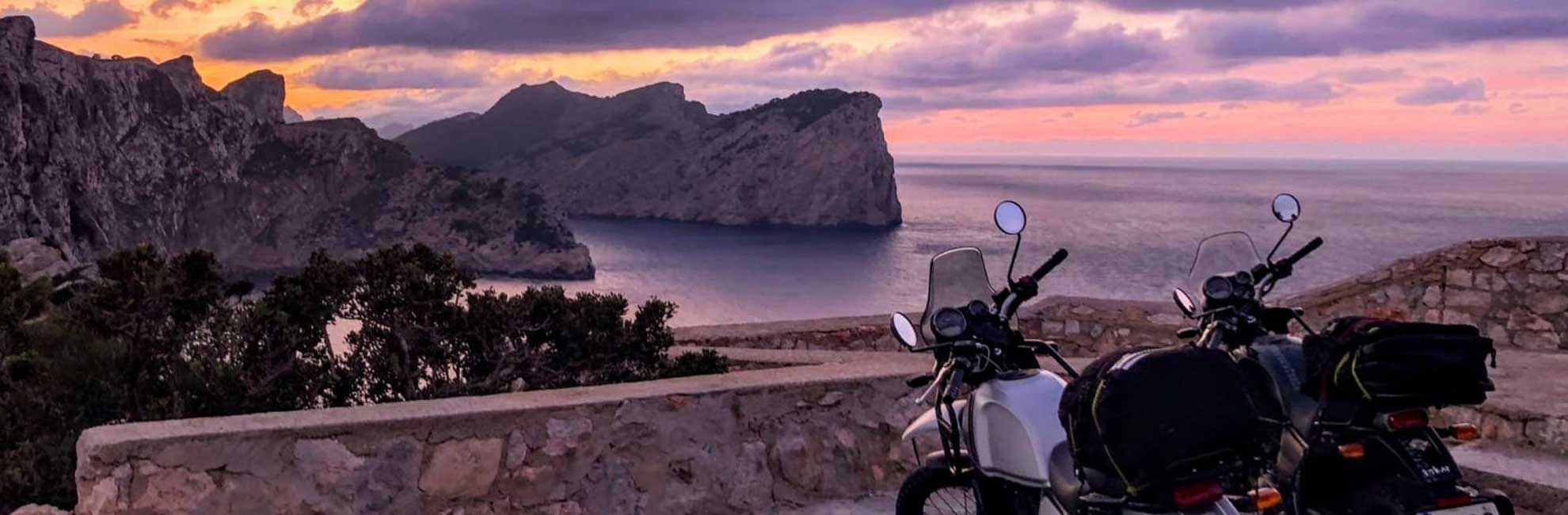 Louez une moto à Majorque